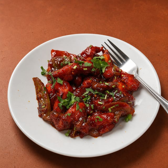 Chili Chicken Appetizer.